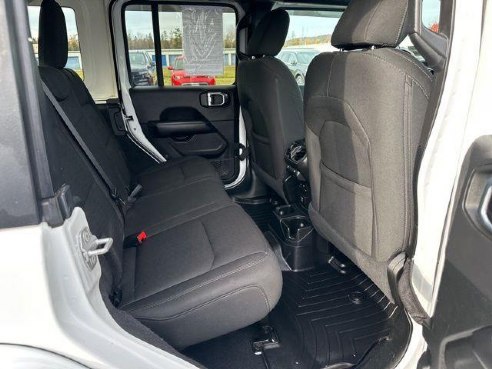 2020 Jeep Wrangler Unlimited Sahara White, Rockland, ME