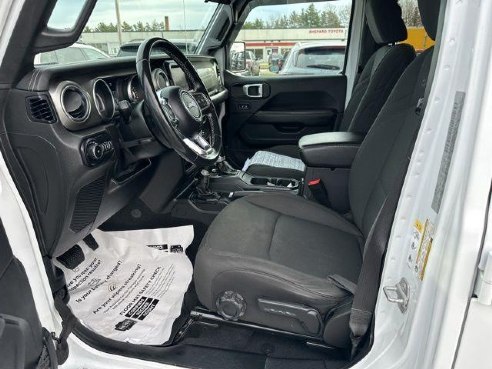 2020 Jeep Wrangler Unlimited Sahara White, Rockland, ME