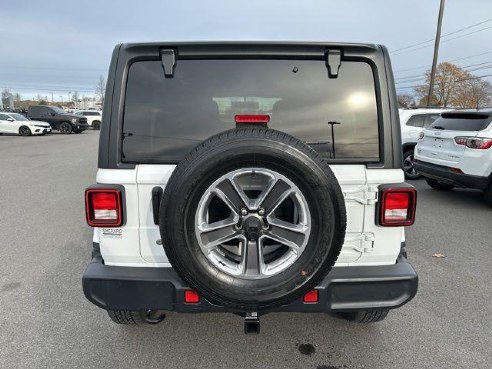 2020 Jeep Wrangler Unlimited Sahara White, Rockland, ME