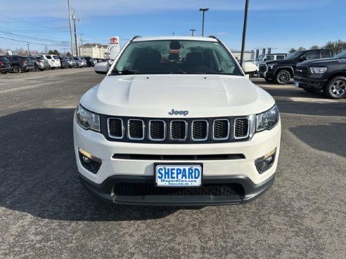 2019 Jeep Compass Latitude White, Rockland, ME