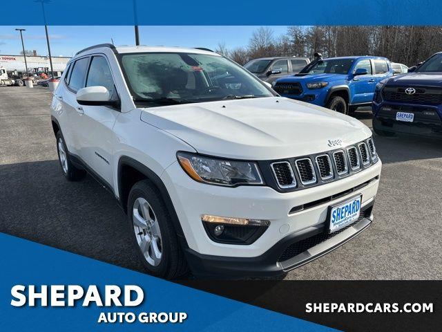 2019 Jeep Compass Latitude White, Rockland, ME