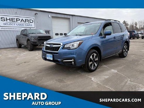2017 Subaru Forester 2.5i Limited Blue, Rockland, ME