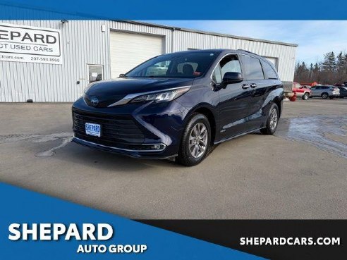 2021 Toyota Sienna XLE Blue, Rockland, ME